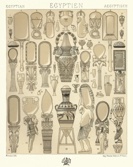 Framed Print : Ancient egyptian artifacts - Amphorae, ewers, jugs and pots Framed Print : Ancient egyptian artifacts - Amphorae, ewers, jugs and pots