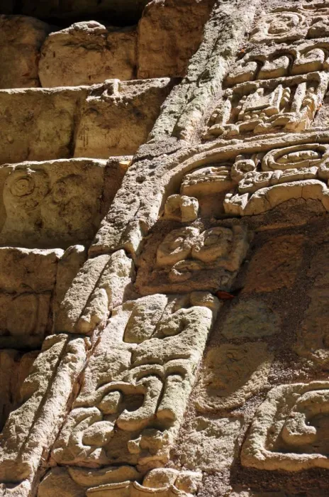 Framed Print : Ancient Mayan Glyphs, Hieroglyphic Stairway, Copan Framed Print : Ancient Mayan Glyphs, Hieroglyphic Stairway, Copan
