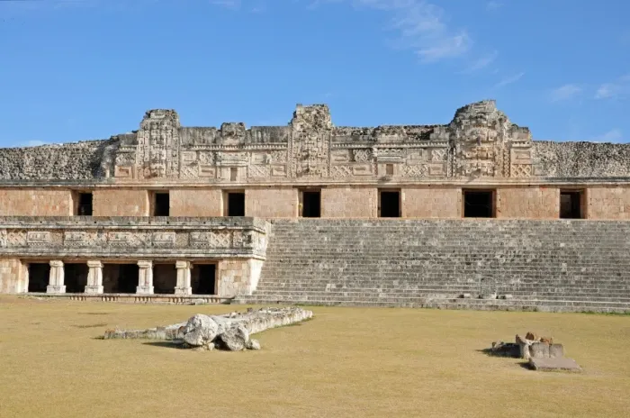 Framed Print : Ancient Mayan Nunnery Quadrangle Framed Print : Ancient Mayan Nunnery Quadrangle