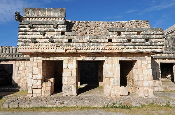 Ancient Mayan ruins at Nunnery Quadrangle