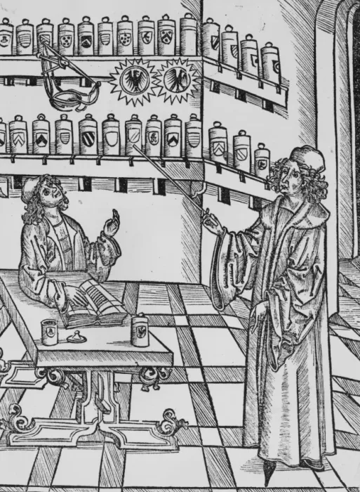 Framed Print : Ancient Pharmacy Framed Print : Ancient Pharmacy