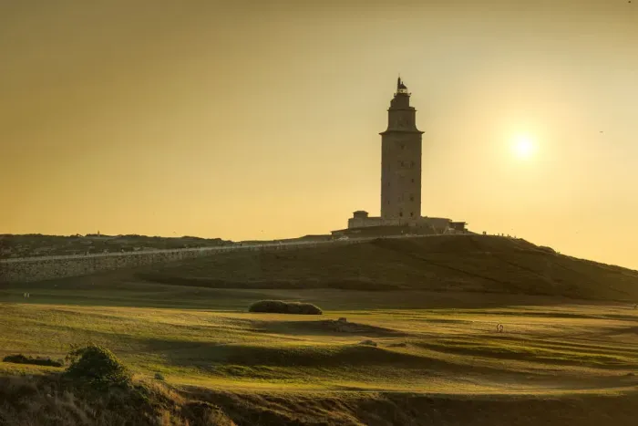 Framed Print : The ancient Roman lighthouse of tower of Hercules Framed Print : The ancient Roman lighthouse of tower of Hercules