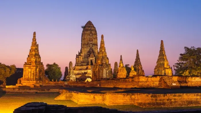 Framed Print : Ancient temple in Ayutthaya Thailand Framed Print : Ancient temple in Ayutthaya Thailand