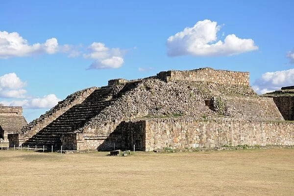 Ancient Zapotec Ruins, Monte Alban, Oaxaca, Mexico