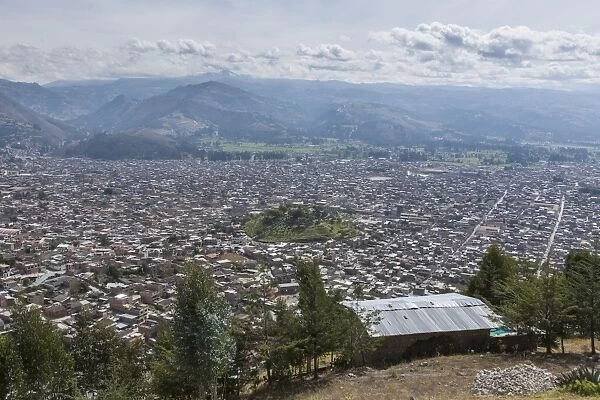 Andean city of Cajamarca, Peru, South America