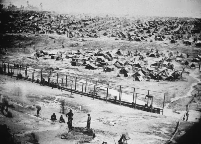 Framed Print : Andersonville Prison Framed Print : Andersonville Prison