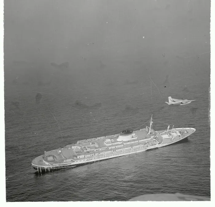 Framed Print : The Andrea Doria Framed Print : The Andrea Doria