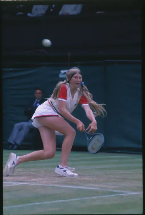 Framed Print : Andrea Jaeger at Wimbledon