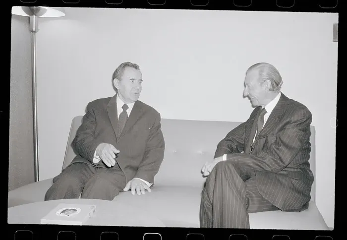 Framed Print : Andrei Gromyko, Kurt Waldheim Framed Print : Andrei Gromyko, Kurt Waldheim