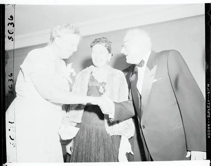 Framed Print : Andrei Vishinsky Shaking Hands With Mrs. Franklin Roosevelt Framed Print : Andrei Vishinsky Shaking Hands With Mrs. Franklin Roosevelt