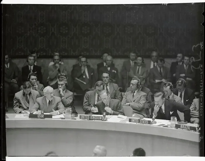 Framed Print : Andrei Vishinsky Speaking to Delegates of the United Nations Framed Print : Andrei Vishinsky Speaking to Delegates of the United Nations