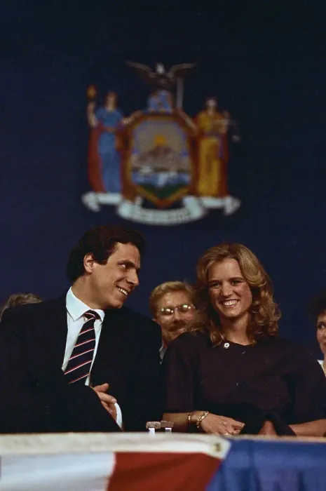 Framed Print : Andrew Cuomo and Kerry Kennedy at Democratic Convention Framed Print : Andrew Cuomo and Kerry Kennedy at Democratic Convention