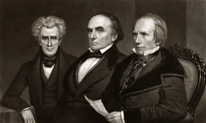 Framed Print : Andrew Jackson, Daniel Webster and Henry Clay, American Politicians Framed Print : Andrew Jackson, Daniel Webster and Henry Clay, American Politicians