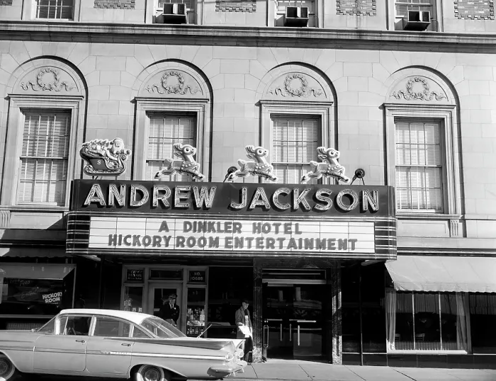 Framed Print : Andrew Jackson Hotel In Nashville Tennessee Framed Print : Andrew Jackson Hotel In Nashville Tennessee