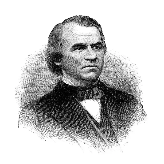 Framed Print : Andrew Johnson, seventeenth President of the United States Framed Print : Andrew Johnson, seventeenth President of the United States
