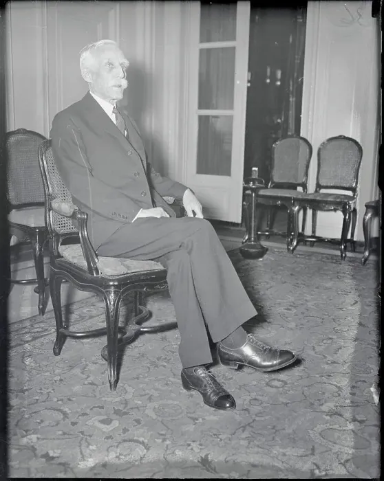 Framed Print : Andrew Mellon Sitting Framed Print : Andrew Mellon Sitting