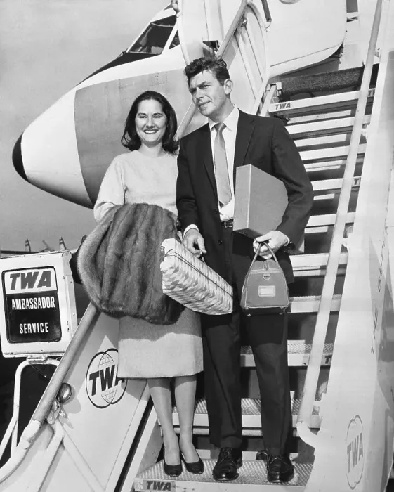 : Andy Griffith and His Wife : Andy Griffith and His Wife