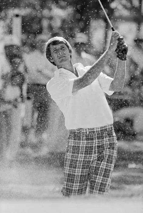Framed Print : Andy North Hitting Golf Ball Framed Print : Andy North Hitting Golf Ball