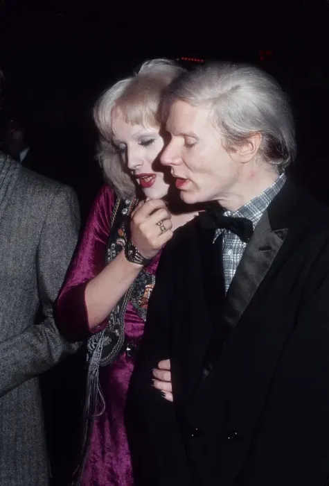 Framed Print : Andy Warhol and Candy Darling