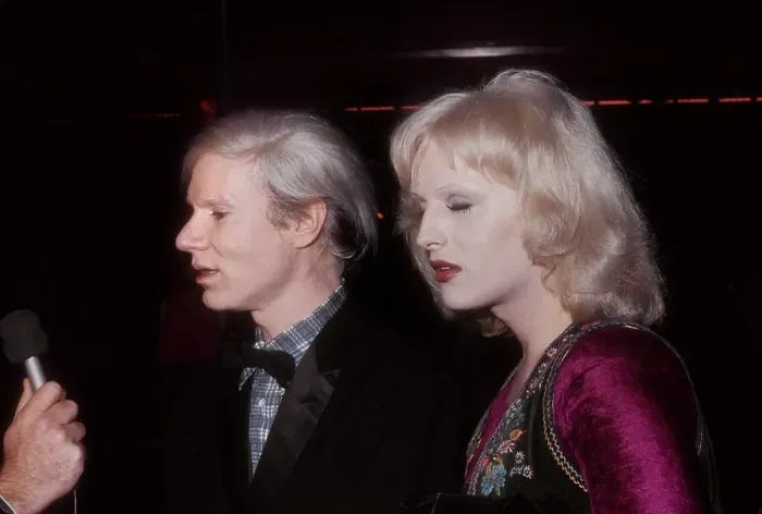 Framed Print : Andy Warhol and Candy Darling Framed Print : Andy Warhol and Candy Darling