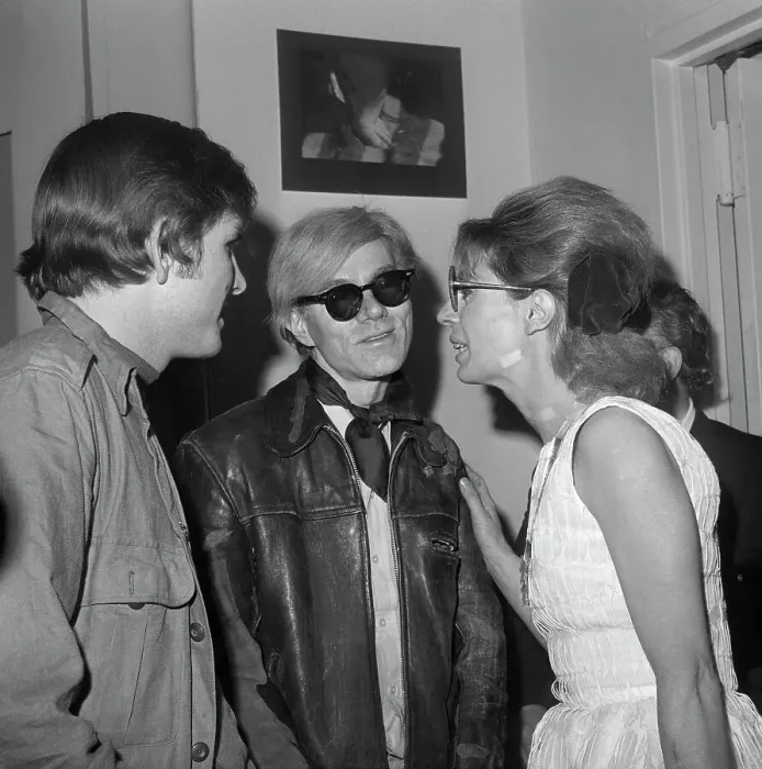 Framed Print : Andy Warhol And Friends at a Party Framed Print : Andy Warhol And Friends at a Party