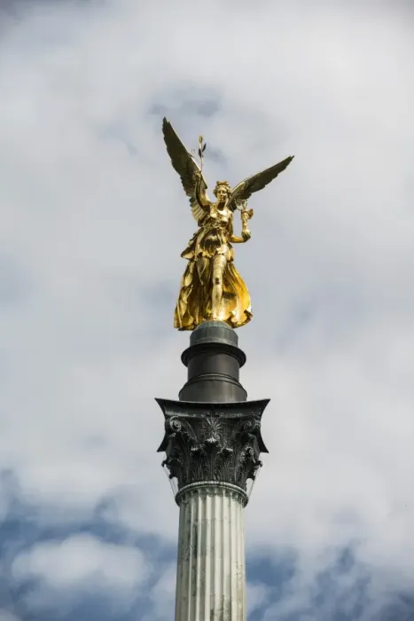Framed Print : Angel of Peace, Munich, Upper Bavaria, Bavaria, Germany Framed Print : Angel of Peace, Munich, Upper Bavaria, Bavaria, Germany