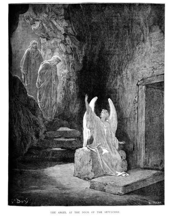 Framed Print : Angel at the Sepulchre Framed Print : Angel at the Sepulchre