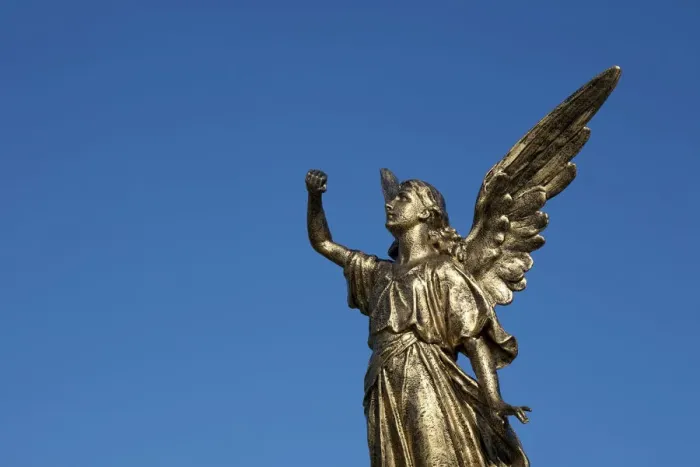 Framed Print : Angel statue, Bonsecours, Quebec, Canada Framed Print : Angel statue, Bonsecours, Quebec, Canada