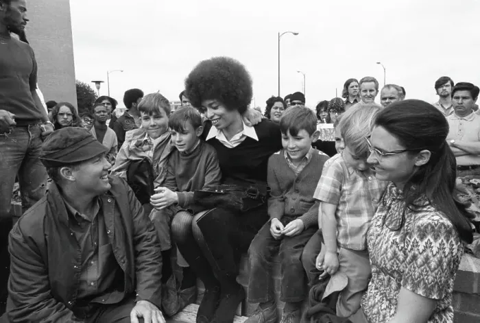 Framed Print : Angela Davis Framed Print : Angela Davis