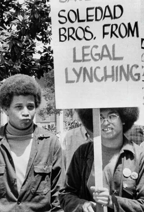 Framed Print : Angela Davis