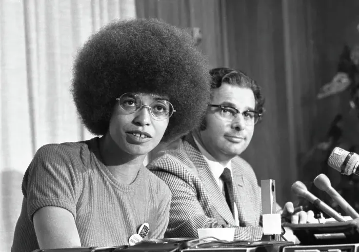 Framed Print : Angela Davis