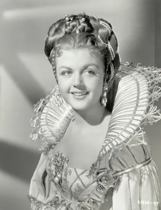 Framed Print : Angela Lansbury in Three Musketeers