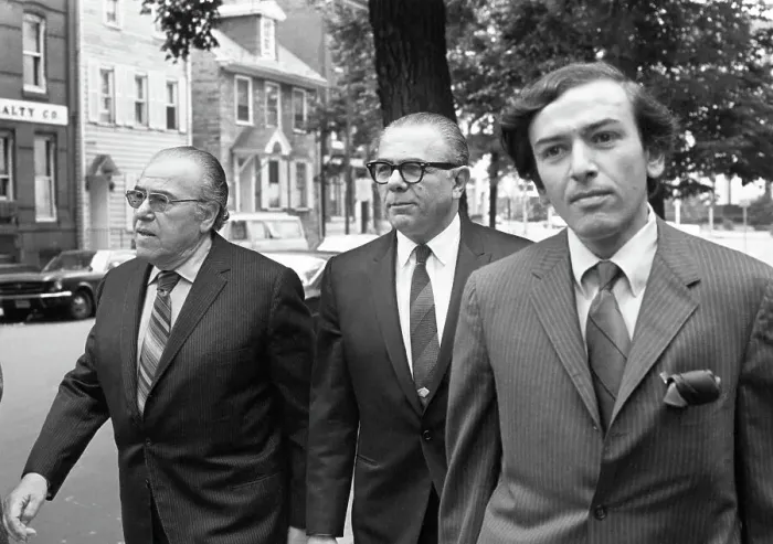 Framed Print : Angelo Bruno with His Attorney Framed Print : Angelo Bruno with His Attorney
