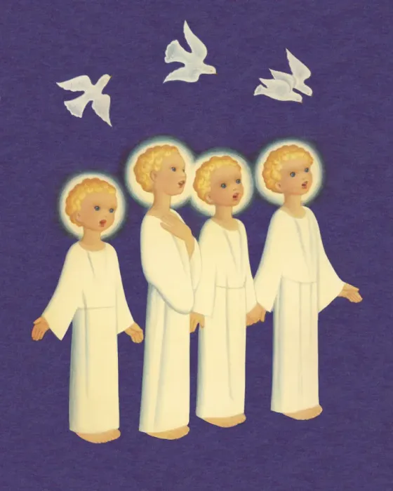 Framed Print : Four Angels Singing Framed Print : Four Angels Singing