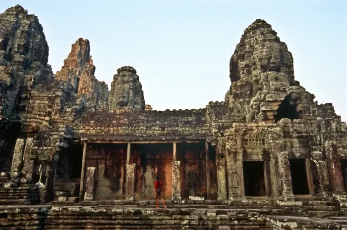 Framed Print : Angkor Archaeological Park, Angkor Thom, Bayon Framed Print : Angkor Archaeological Park, Angkor Thom, Bayon
