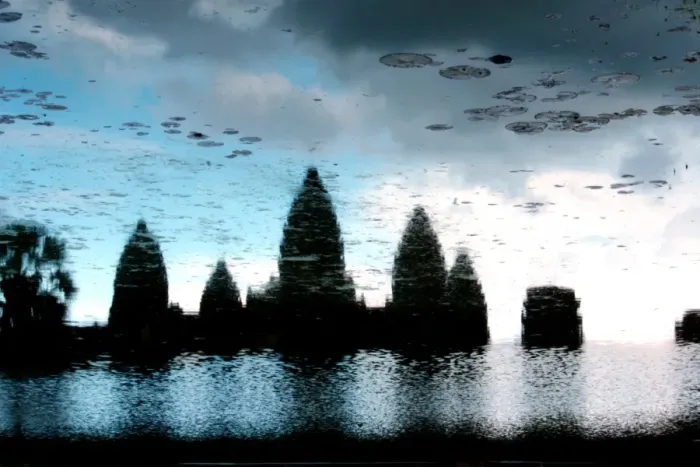 Framed Print : Angkor reflections Framed Print : Angkor reflections