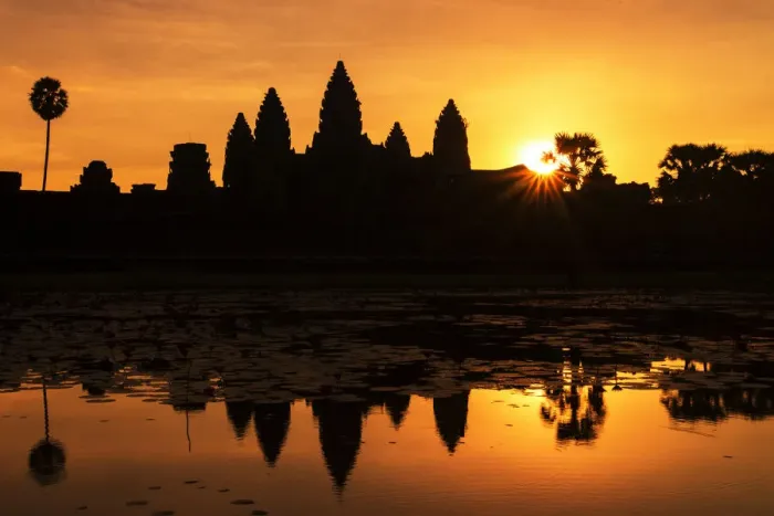 Framed Print : Angkor Sunrise Framed Print : Angkor Sunrise
