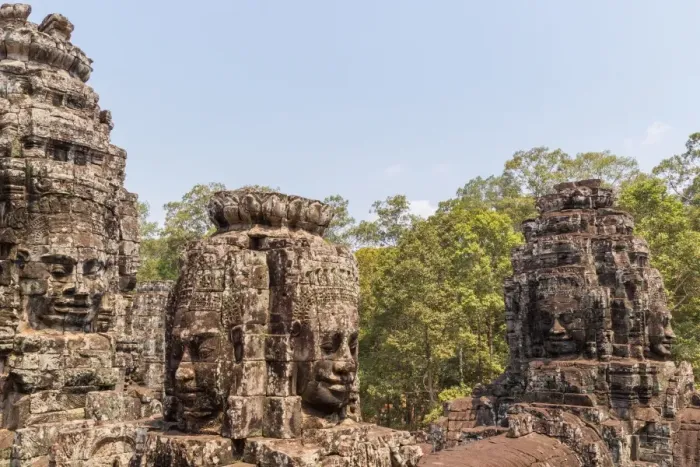 Framed Print : Angkor Thom, The Bayon Framed Print : Angkor Thom, The Bayon
