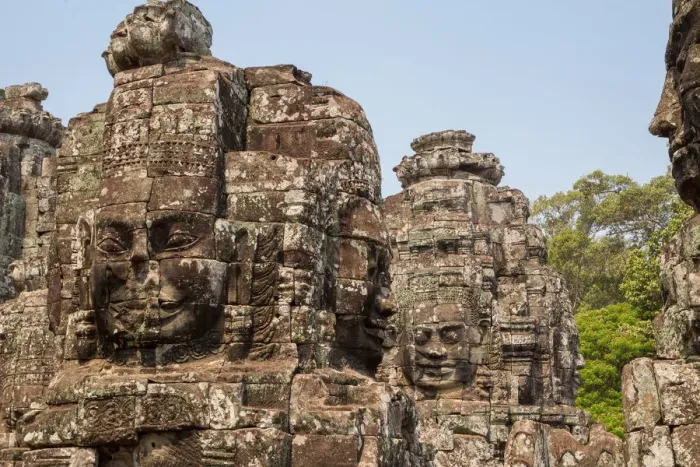 Framed Print : Angkor Thom, The Bayon Framed Print : Angkor Thom, The Bayon
