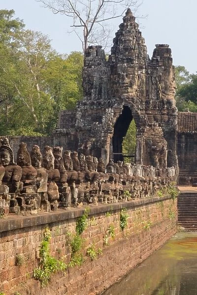 Angkor Thom South Gate Tower