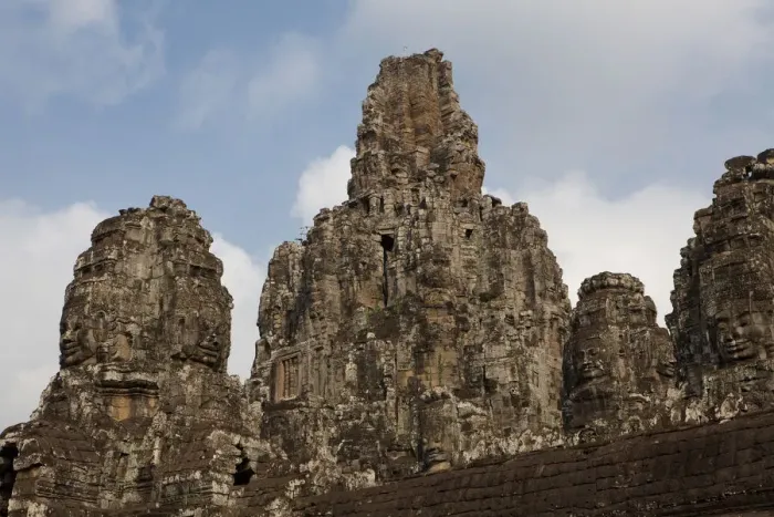 Framed Print : Angkor Thom Statues Framed Print : Angkor Thom Statues