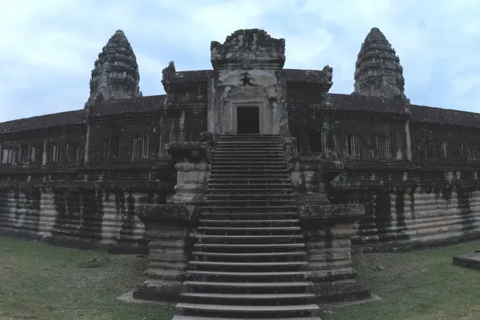 Framed Print : Angkor Wat Architecture, Siam Reap