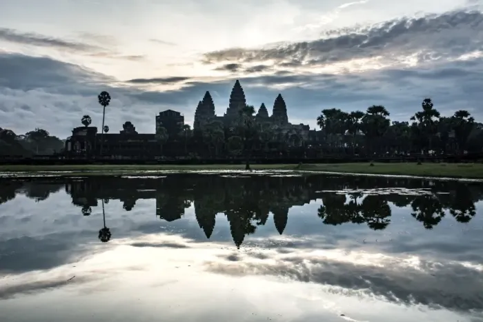 Framed Print : Angkor Wat in the Morning, Cambodia Framed Print : Angkor Wat in the Morning, Cambodia