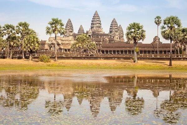 The Angkor Wat and Reflection