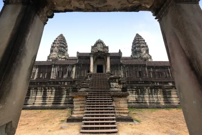 Framed Print : Angkor Wat, Siem Reap, Cambodia