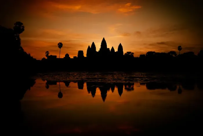 Framed Print : Angkor Wat at sunrise Framed Print : Angkor Wat at sunrise