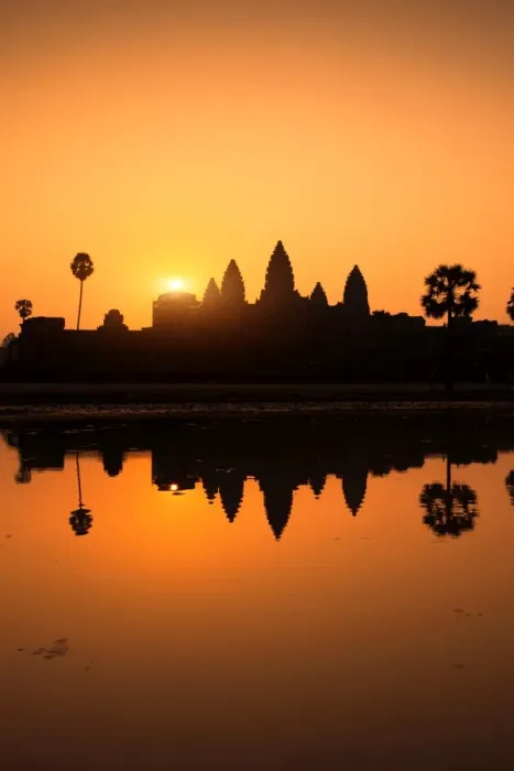Framed Print : Angkor Wat at Sunrise, Cambodia Framed Print : Angkor Wat at Sunrise, Cambodia