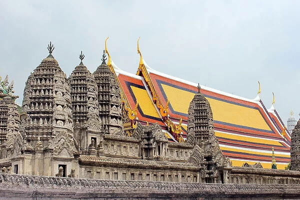 Angkor Wat at Wat Phra Kaew Bangkok Thailand