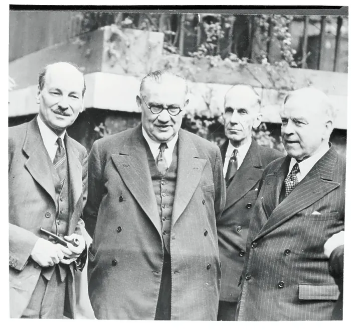 Framed Print : Anglo-Canadian Leaders at Commonwealth Conference Framed Print : Anglo-Canadian Leaders at Commonwealth Conference