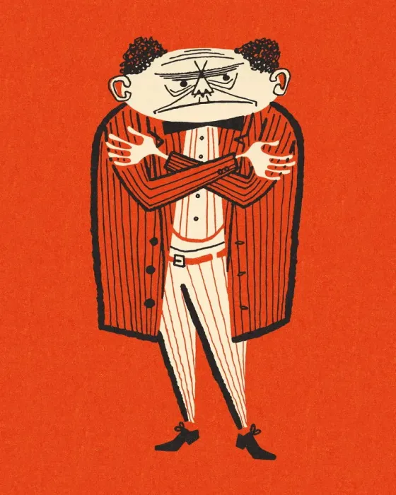 Framed Print : Angry Man on a Red Background Framed Print : Angry Man on a Red Background